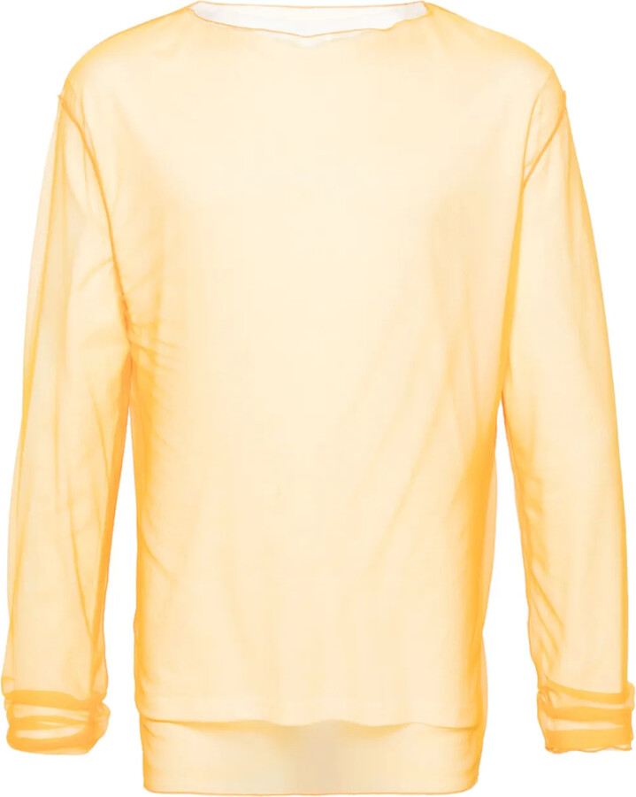 Jil Sander layered cotton T-shirt