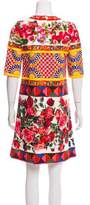 Thumbnail for your product : Dolce & Gabbana 2017 Mambo Print Shift Dress