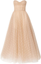 Thumbnail for your product : Monique Lhuillier Embroidered Tulle Gown