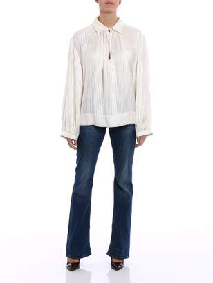 Stella McCartney Yael Shirt Silk Stripes