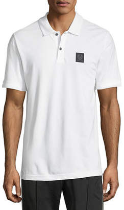Belstaff Piqué-Knit Polo Shirt