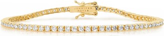 Jennifer Meyer 18k Yellow Gold Diamond Tennis Bracelet