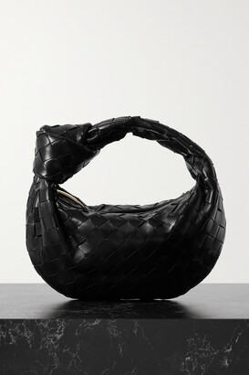 Bottega Veneta Jodie Mini Knotted Intrecciato Leather Tote - Black - One  size - ShopStyle Shoulder Bags