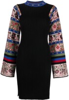 Thumbnail for your product : Etro Contrast-Sleeve Knitted Dress
