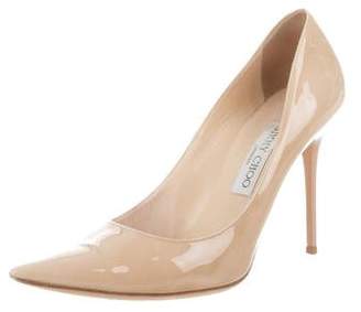 Jimmy Choo Patent Leather Pointed-Toe Pumps