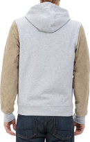 Thumbnail for your product : Michael Kors Contrast Sleeve Zip-up Hoody