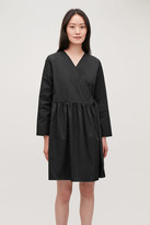Thumbnail for your product : COS Pleated Fold-Over Dress