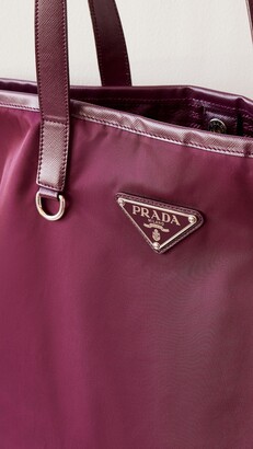 What Goes Around Comes Around Prada Pink Saffiano Executive Tote