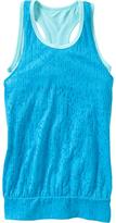 Thumbnail for your product : Old Navy Girls Active Jersey-Burnout Tanks