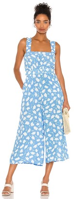 faithfull the brand blue jumpsuit