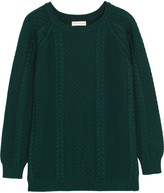 Thumbnail for your product : Chinti and Parker Cable-knit merino wool sweater