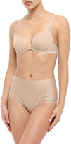 Thumbnail for your product : Simone Perele Lace-paneled Stretch-jersey Push-up Bra