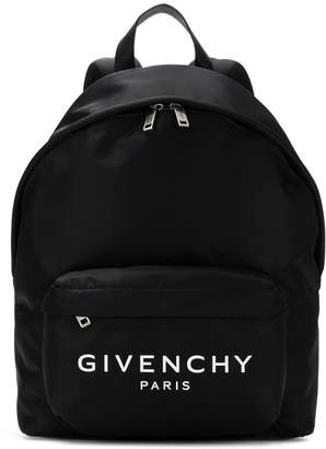 Givenchy logo print backpack