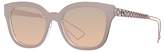 Christian Dior Diorama1 Embellished Cat's Eye Sunglasses, Nude/Pink Gradient