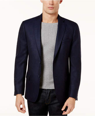 Calvin Klein Closeout! Men Slim-Fit Navy Birdseye Soft Jacket