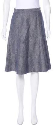 Theory A-Line Knee-Length Skirt