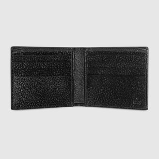 Wallet with cut-out Interlocking G in black and grey Supreme