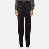 Diane von Furstenberg Women's Full Length Soft Pants Black