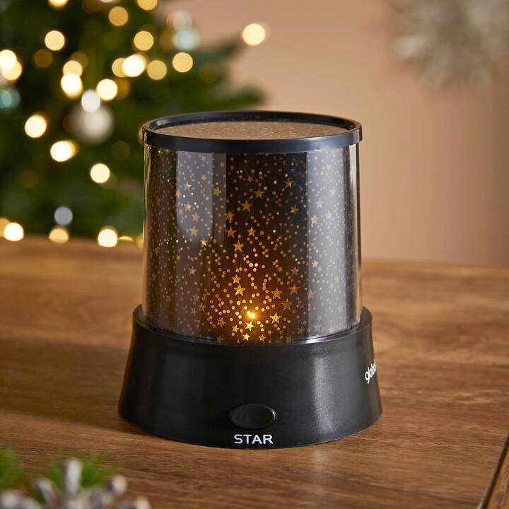 Hanukkah projection lights