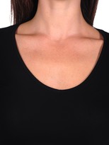 Thumbnail for your product : Majestic Elbow Sleeve Scoop Neck Tee