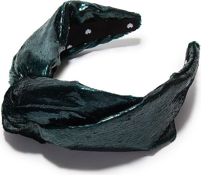 Lele Sadoughi Greta Liquid Velvet Headband