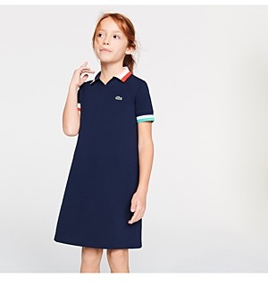 Lacoste Girls' Colorblock Polo Dress - Little Kid, Big Kid - ShopStyle