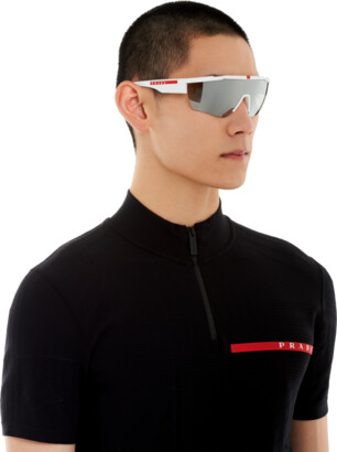 Prada Linea Rossa Impavid Sunglasses, Men, Interchangeable Lenses -  ShopStyle