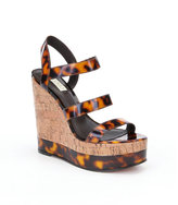 Thumbnail for your product : Lauren Ralph Lauren Teressa Tortoise Wedge Sandals