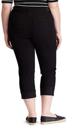 Lauren Ralph Lauren Plus High-Rise Stretch Skinny Jeans