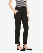 Thumbnail for your product : Ann Taylor The Petite Ankle Pant In Double Cloth - Devin Fit