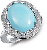 Thumbnail for your product : Lafonn Classic Cabochon Halo Ring