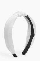 Thumbnail for your product : boohoo Satin Twist Knot Headband