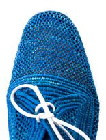 Thumbnail for your product : Robert Clergerie Old Robert Clergerie Poco raffia lace-up shoes