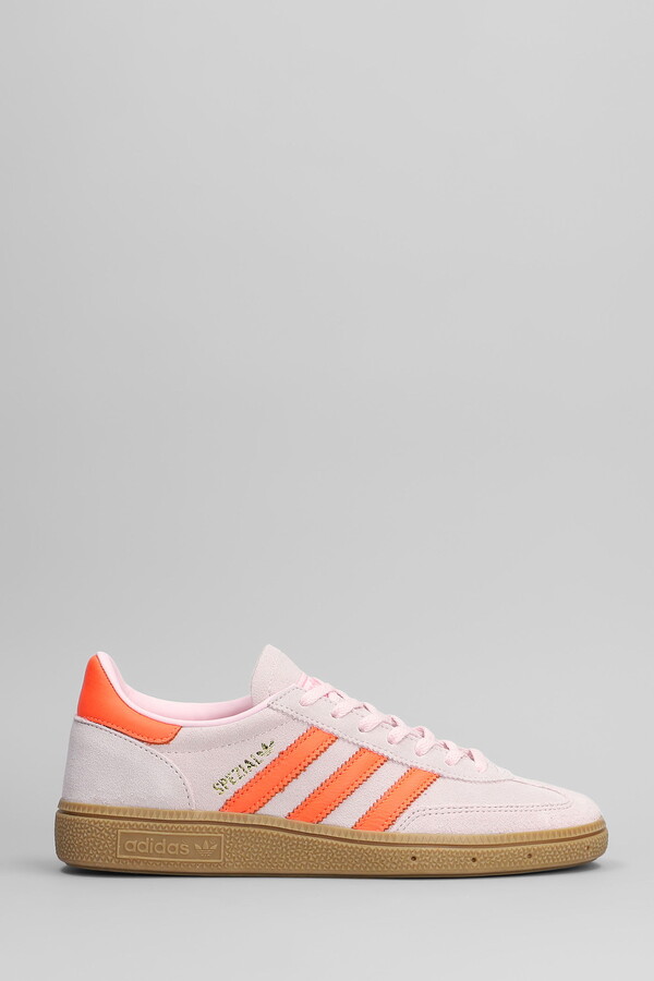 Handball Spezial Sneakers In Rose-pink Suede