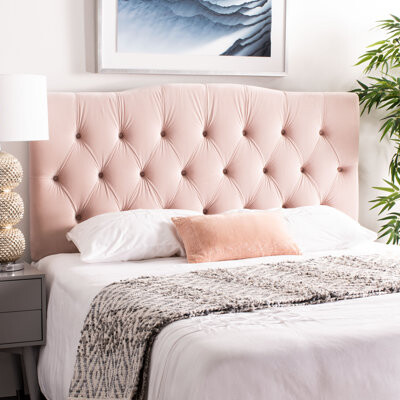 Pink Beds Headboards The World, Modway Annabel Full Fabric Headboard Pink