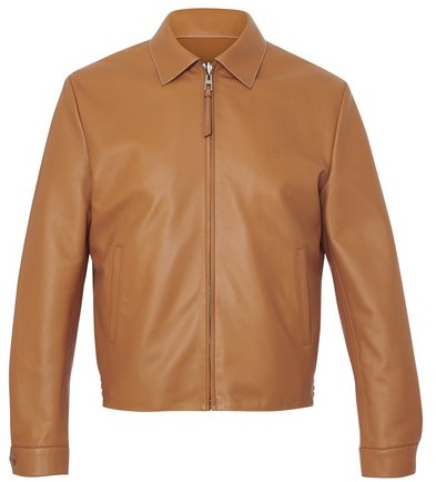 loewe leather coat
