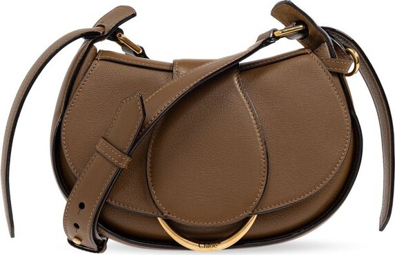 Chloé Ride Logo Detailed Crossbody Bag