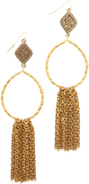 Thumbnail for your product : Vanessa Mooney The Hailey Hoop Earrings