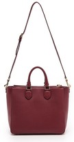 Thumbnail for your product : Tory Burch Robinson Pebbled Square Tote