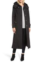Thumbnail for your product : London Fog Hooded Single Breasted Long Trench Coat