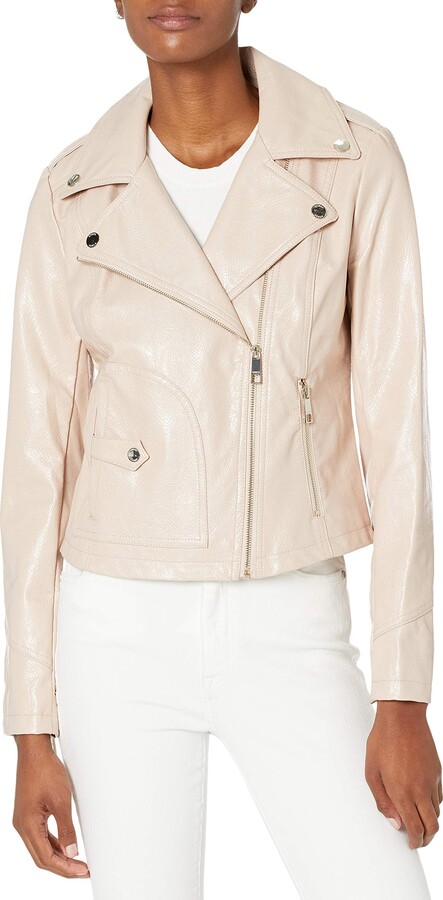 GUESS Pink Women's Jackets | ShopStyle