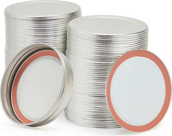 Farmlyn Creek 36 Pack Regular Mouth Canning Lids and Rings for Mason