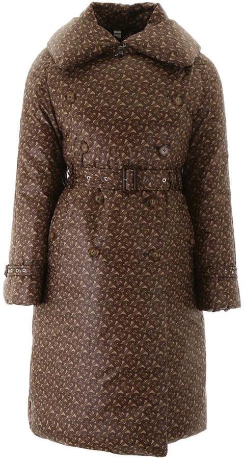 burberry nylon trench coat