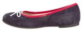 Thumbnail for your product : Armani Junior Girls' Suede Flats