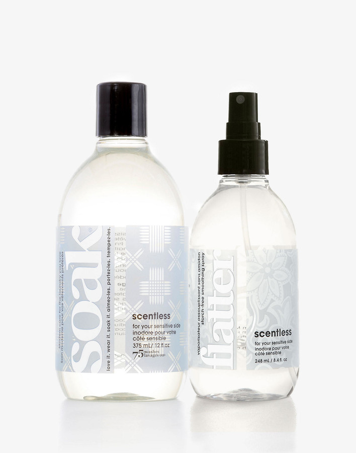 Madewell Soak Wash Scentless Laundry Soap Flatter Ironing Spray Set