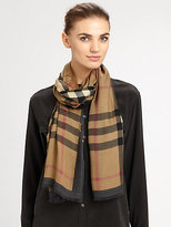Thumbnail for your product : Burberry Haymarket Check Scarf