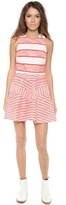 Thumbnail for your product : 3.1 Phillip Lim Sleeveless Dress with Full Skirt & Insets
