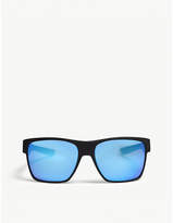 Thumbnail for your product : Oakley Mens Black Modern Twoface Xl Square-Frame Sunglasses