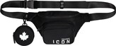 Thumbnail for your product : DSQUARED2 Icon logo printed nylon belt bag
