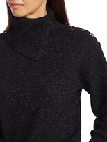 Thumbnail for your product : Generation Love Metallic Turtleneck Sweater